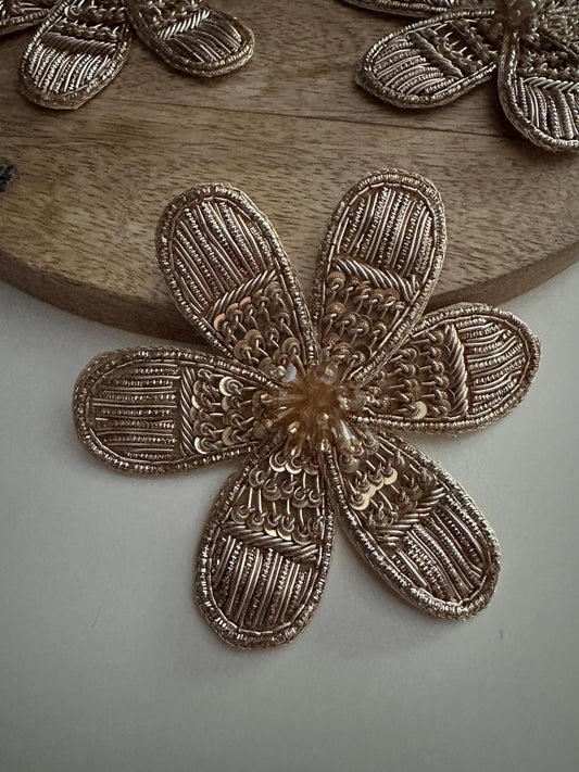 Luxury Dabka Zardosi Applique