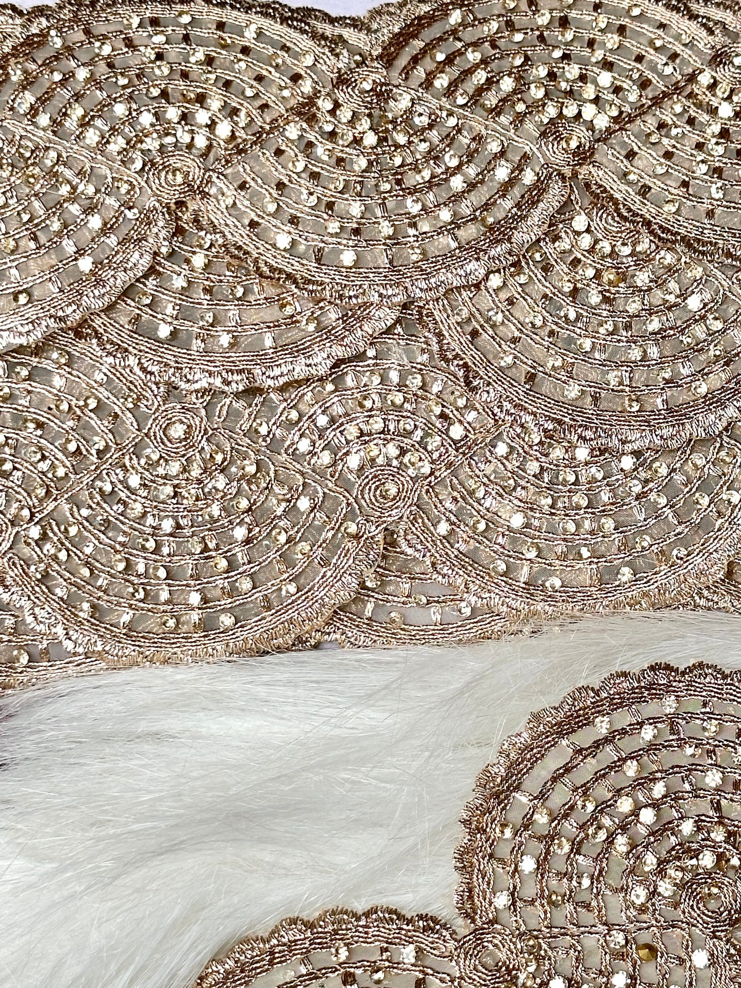 Zircon Sari Trim