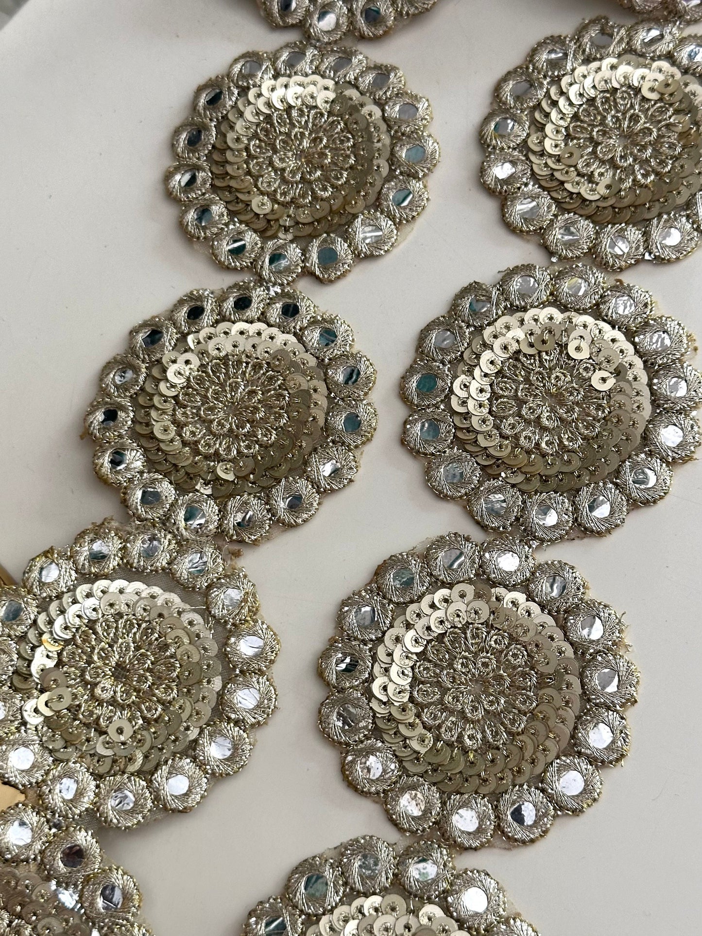 Crafting Gold Lace Trim