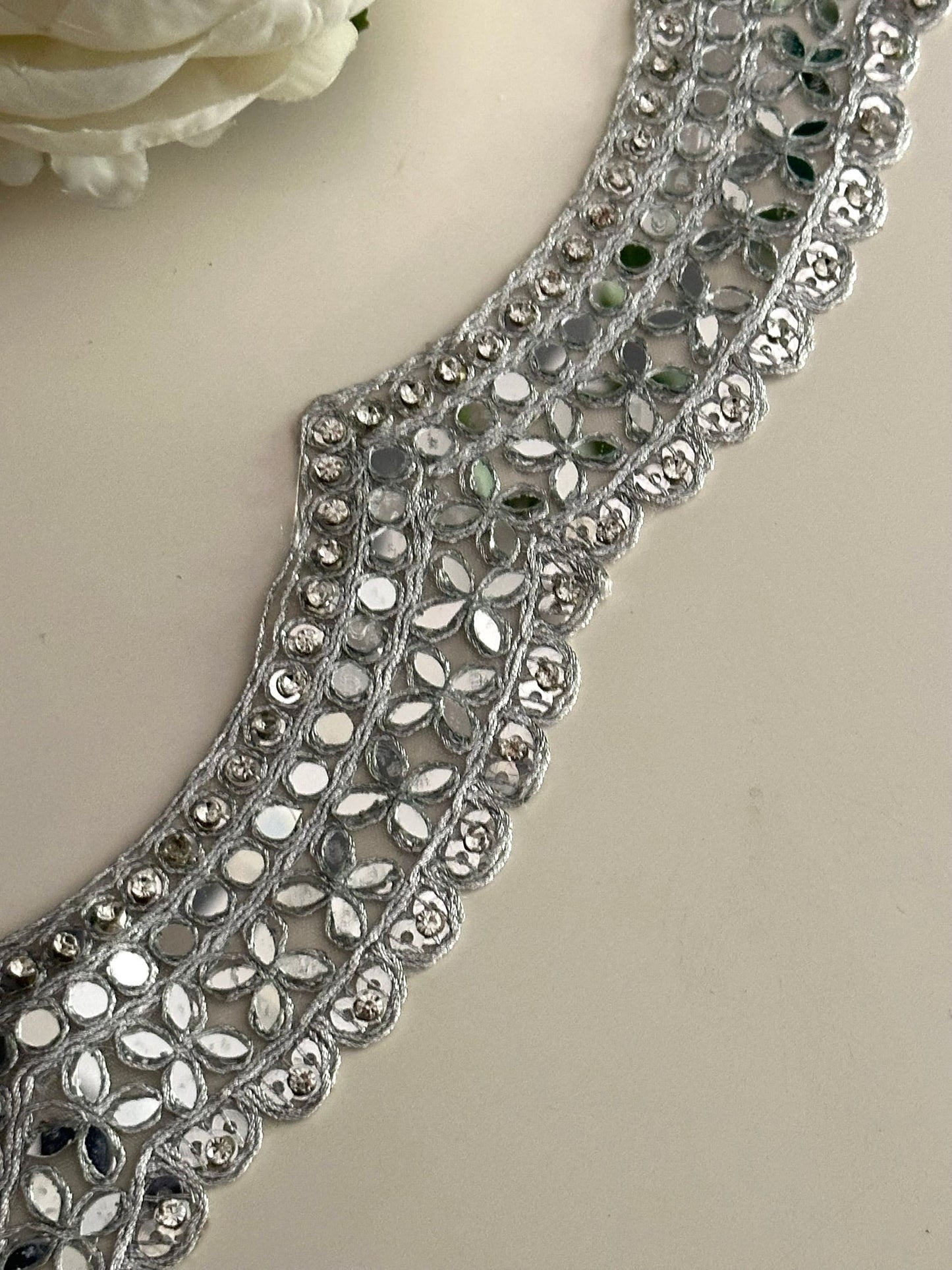 Vine Blossom Mirror Trim