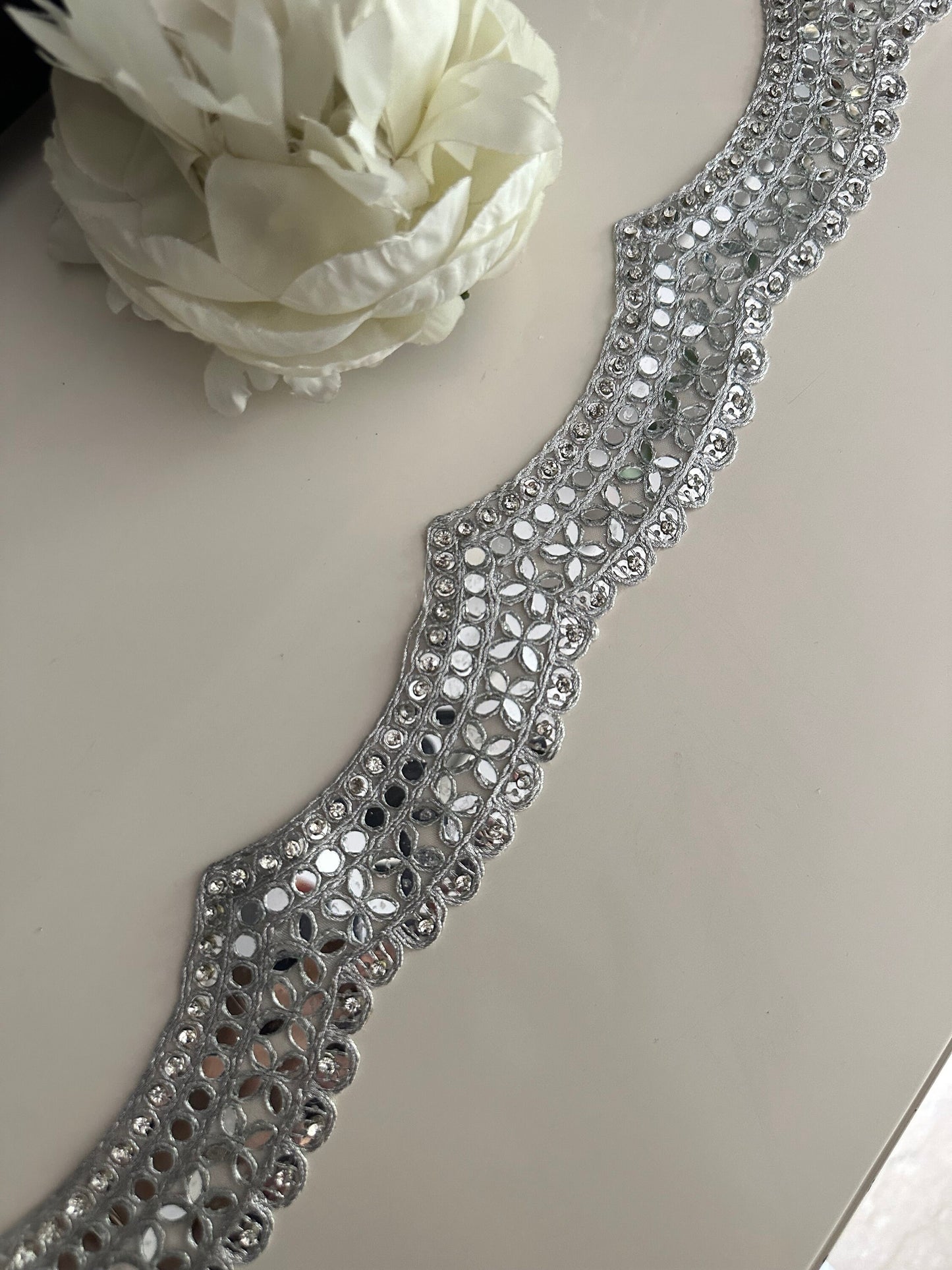 Vine Blossom Mirror Trim