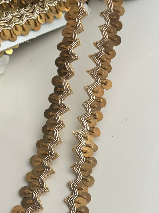 Embellished Wedding Saree Trim Metal