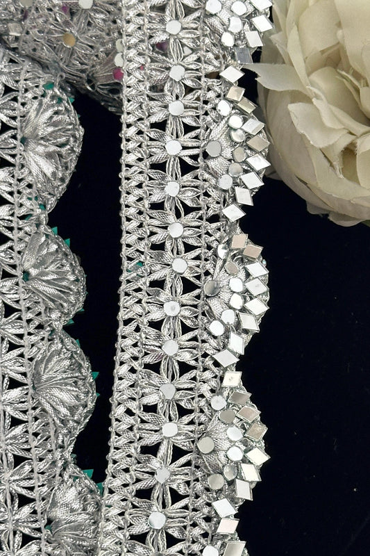 Opulent Rave Party Belt Silver