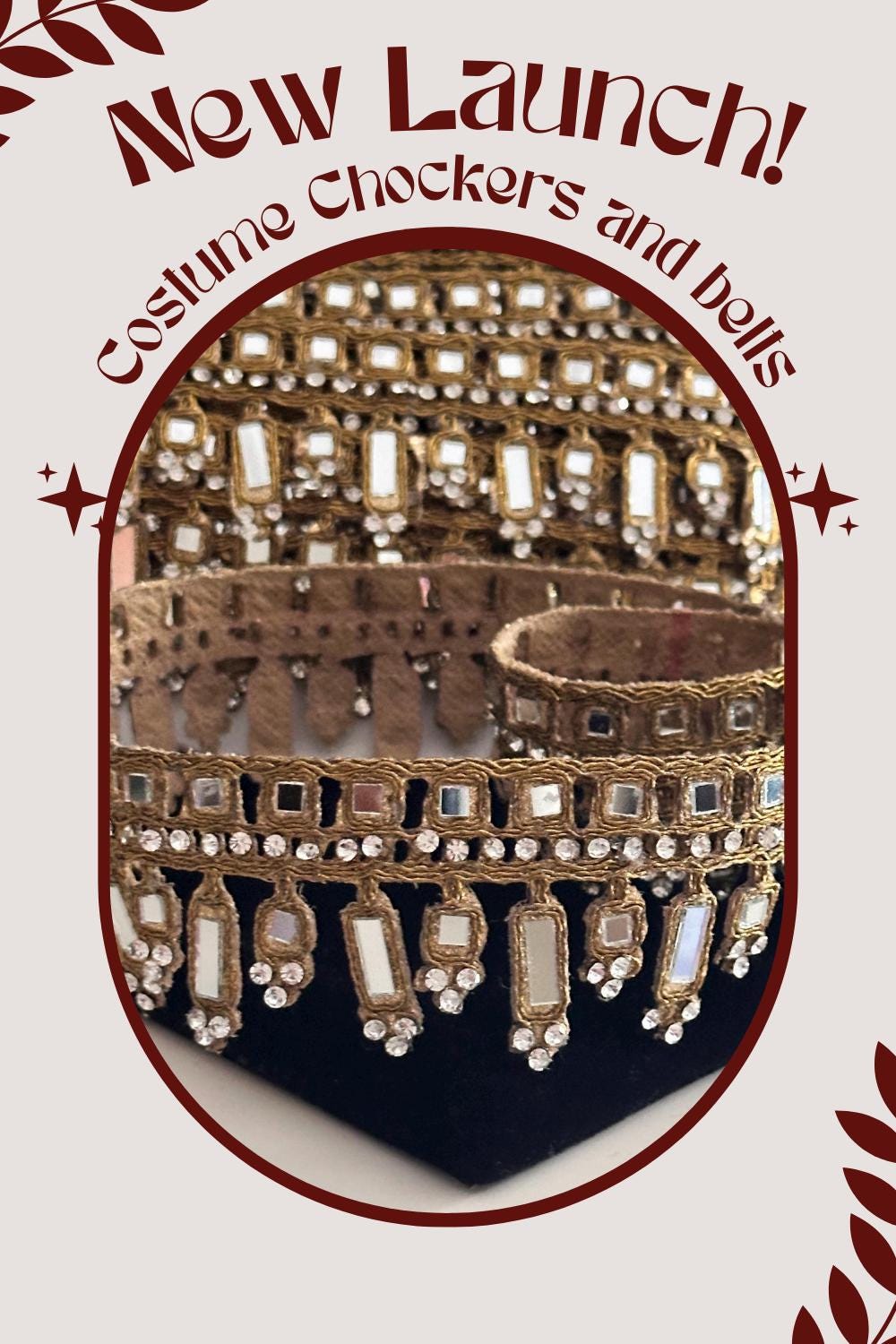 Exquisite Gold Lace Belt