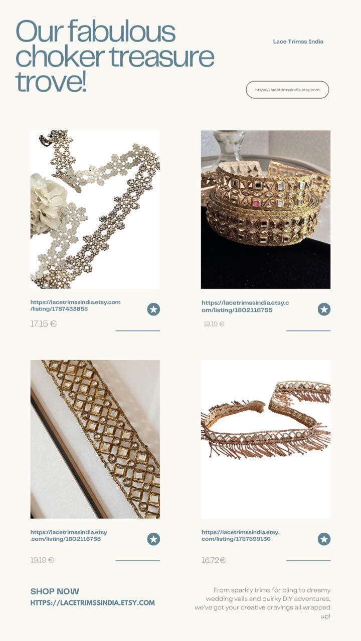 Mirror Tassel Lace