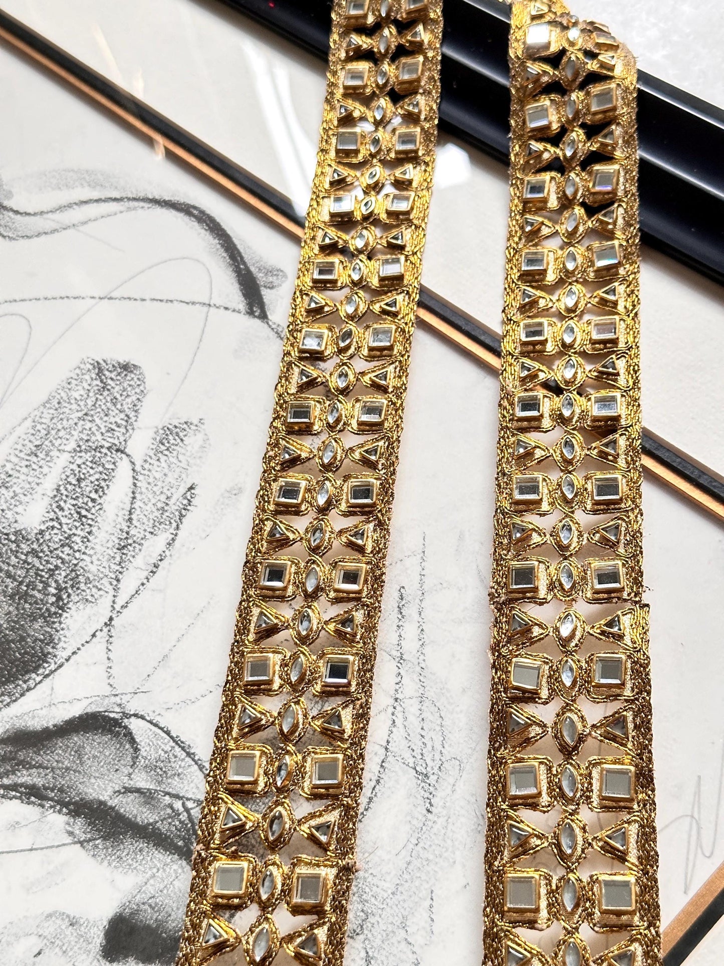 Opulent Gemstone Trim
