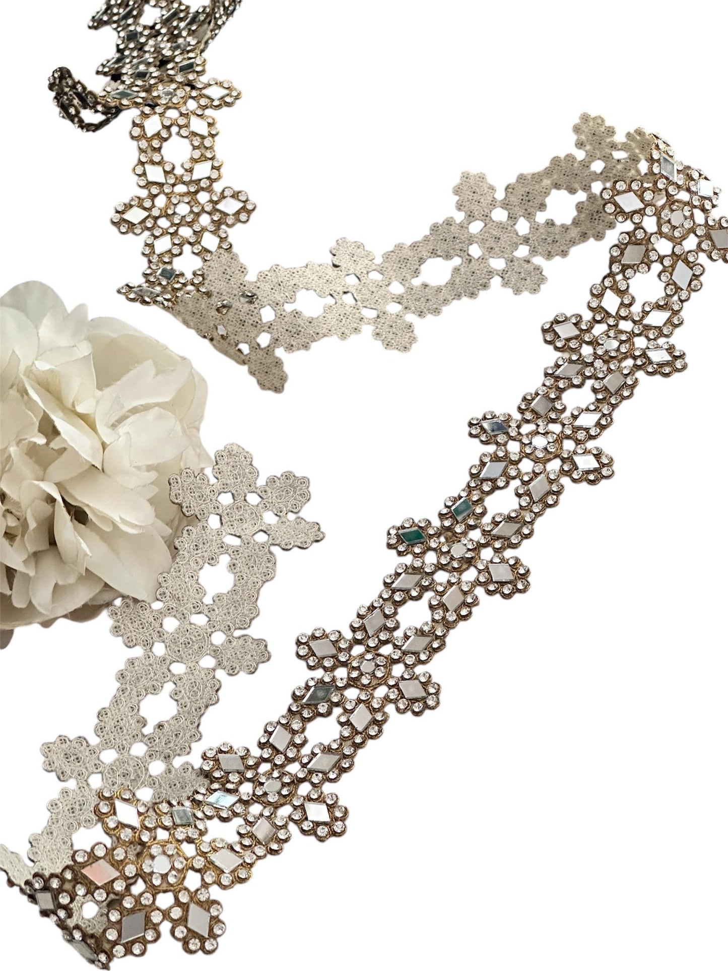 Exquisite Glittery Veil Lace