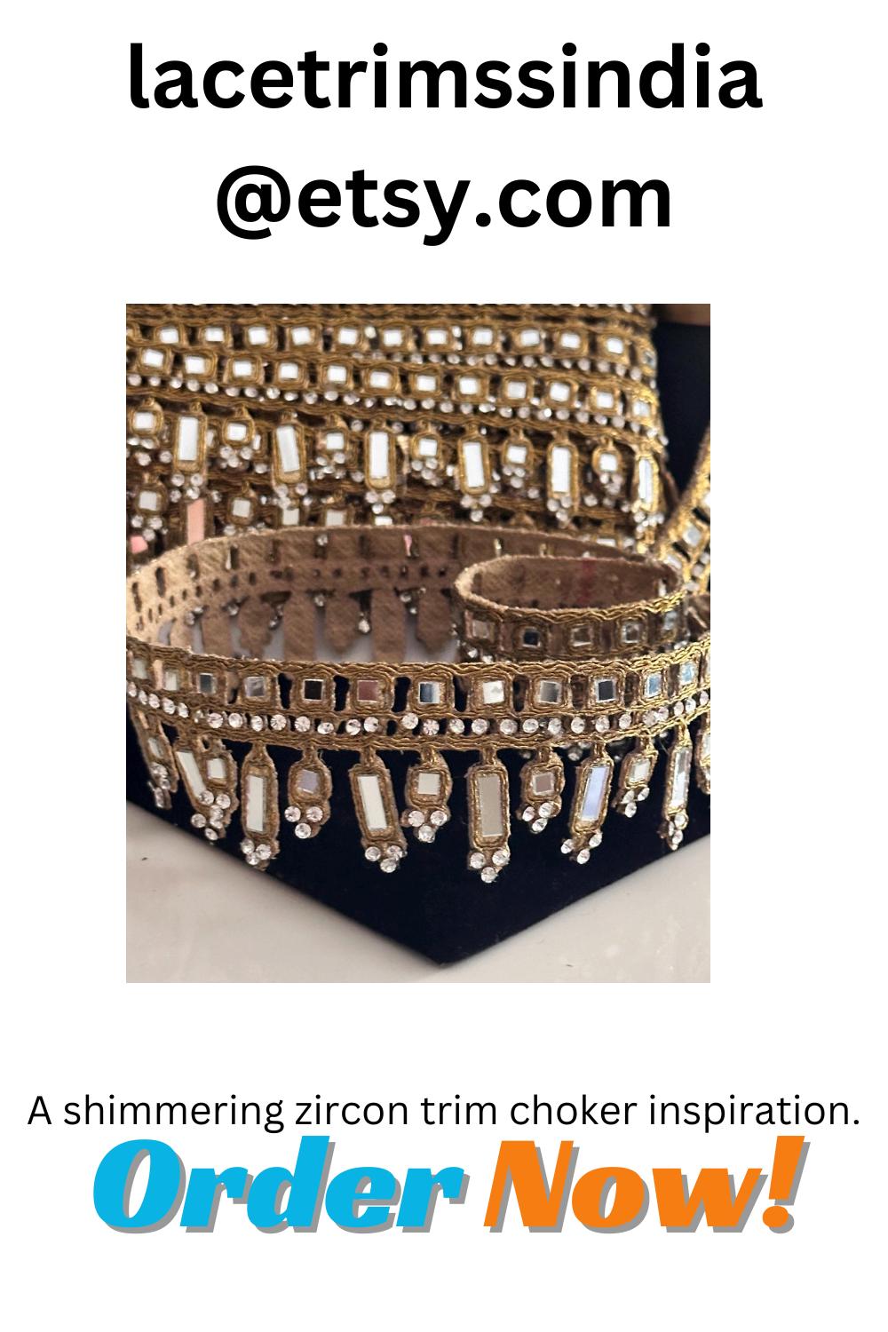 Glamorous Antique Gold Mirror Costume Add On Bridal Belt Sash for Wedding Dress