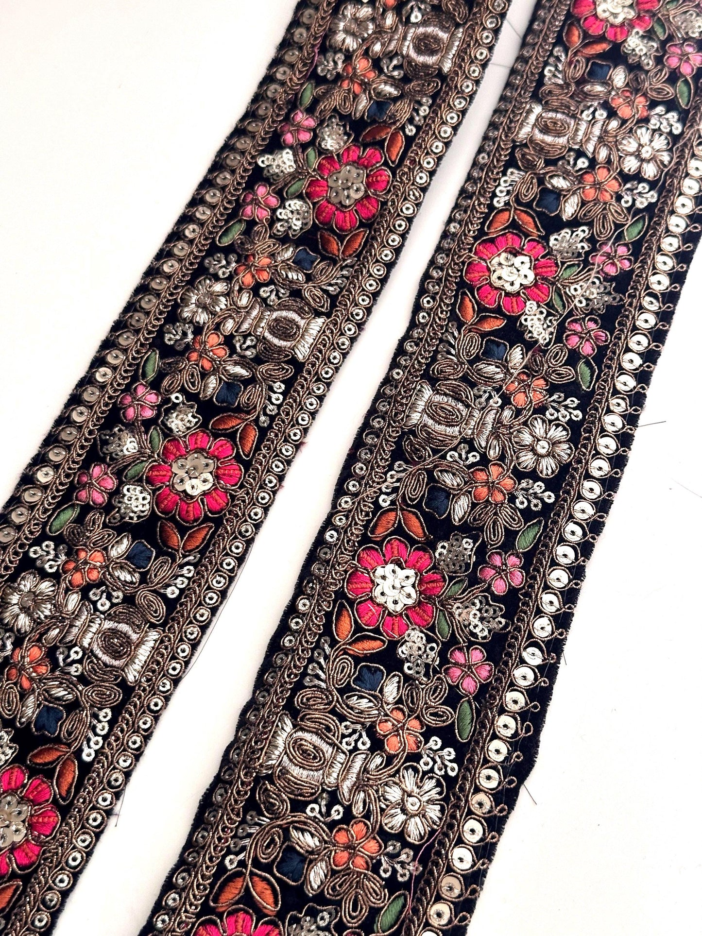 Victorian lace trim used in a DIY wedding dress project, perfect for adding vintage charm to costumes, home decor, or party decorations