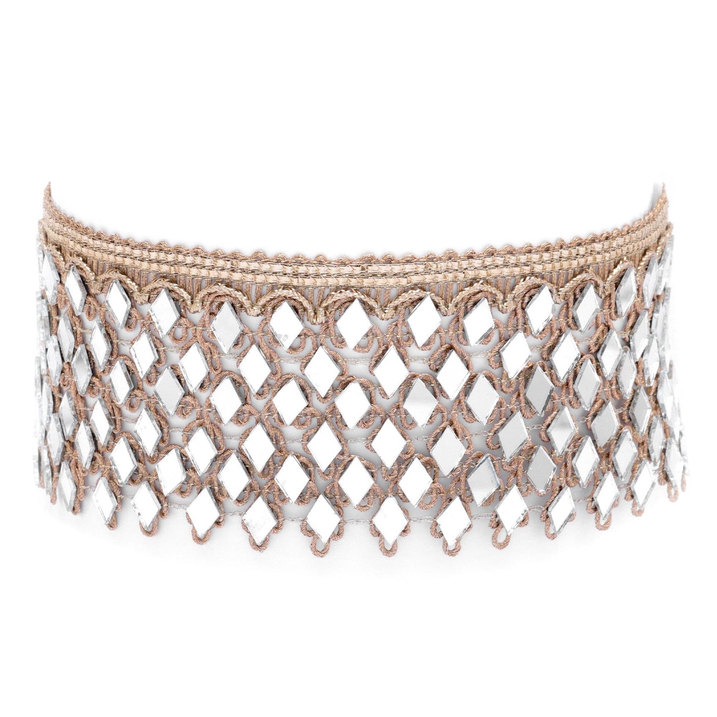 Elegant Layla Fabric Choker for Women Stylish Boho Statement Jewelry Necklace for Teen Adults Perfect