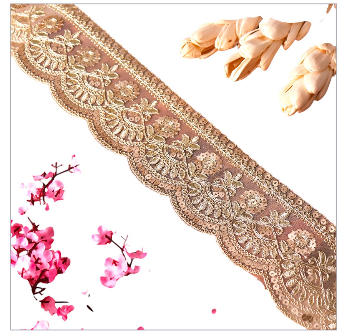 Soft Gold Vine Trim