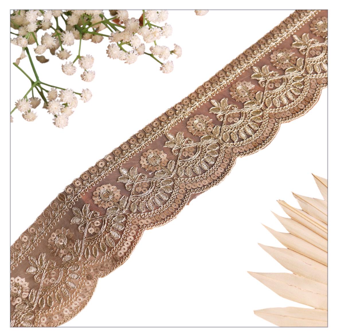 Soft Gold Vine Trim