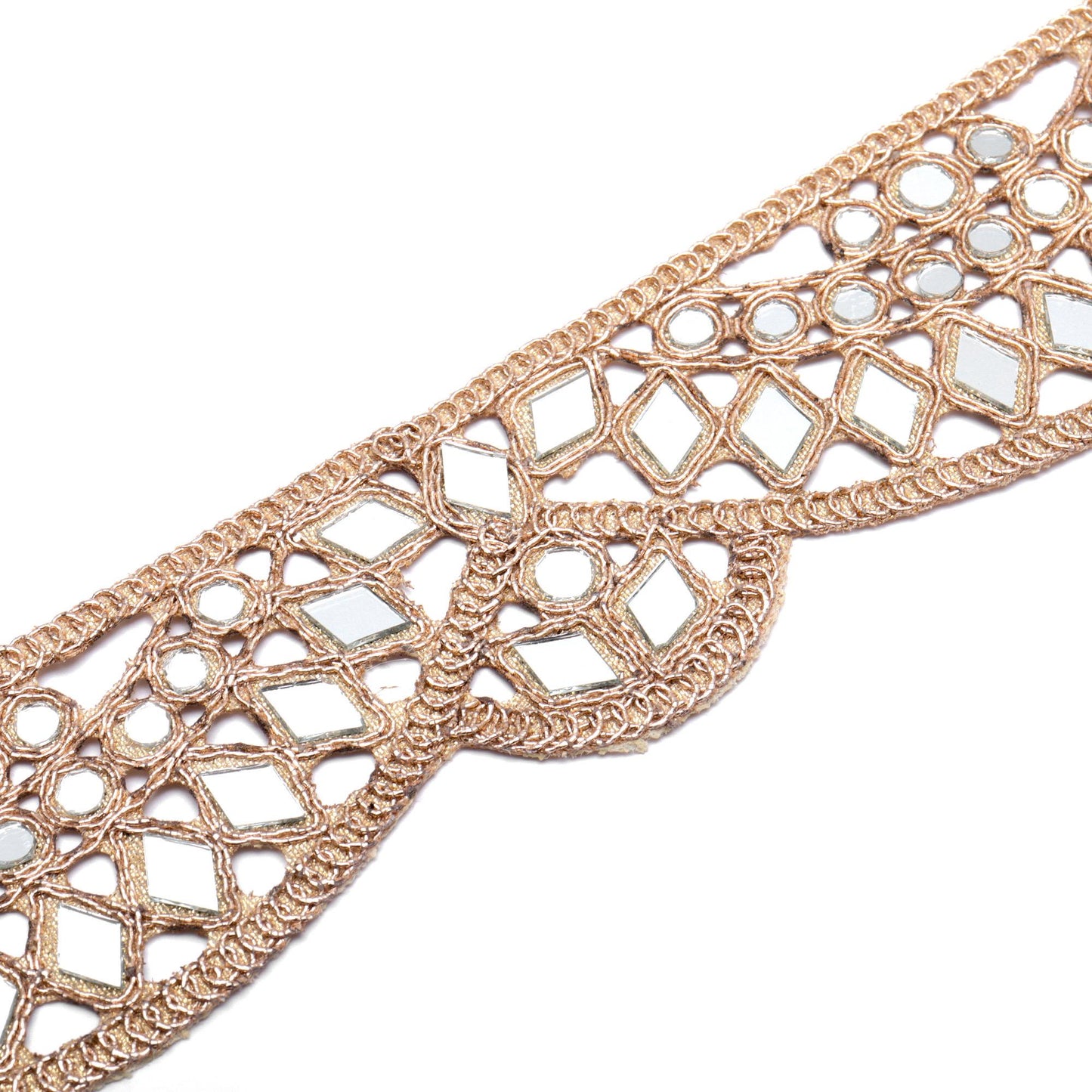Boho Mirror Waist Belt Handmade Festival Fashion Accessory Unique Mirror Crystal Belt Indian