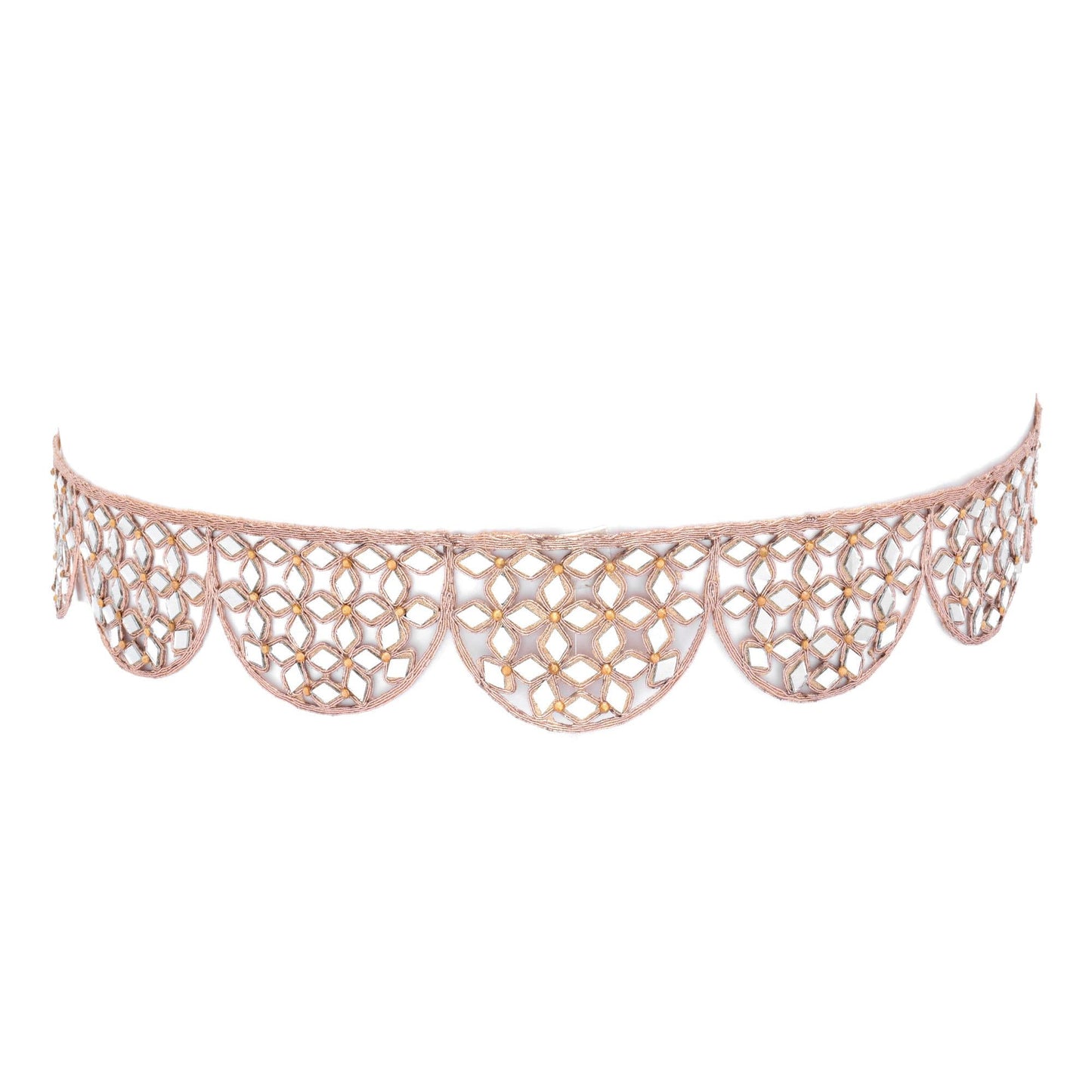 Boho Mirror Waist Belt Handmade Festival Fashion Accessory Unique Mirror Crystal Belt Indian
