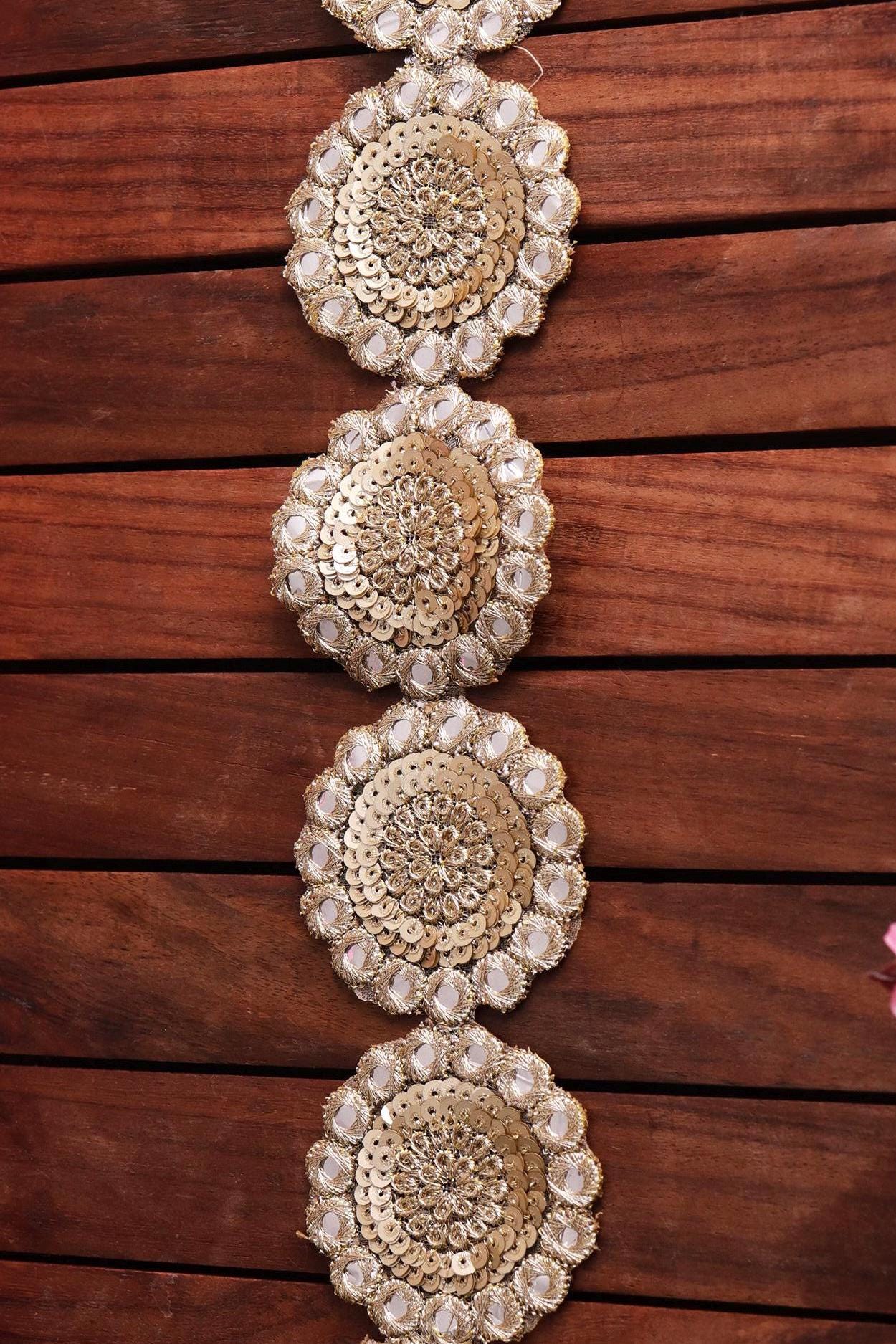 Crafting Gold Lace Trim