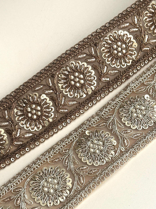 Handmade Zari Lace Trim