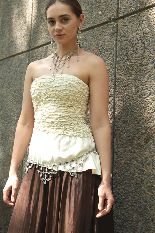 Mirror Work Waist Belt Chain Handmade Hip Chain