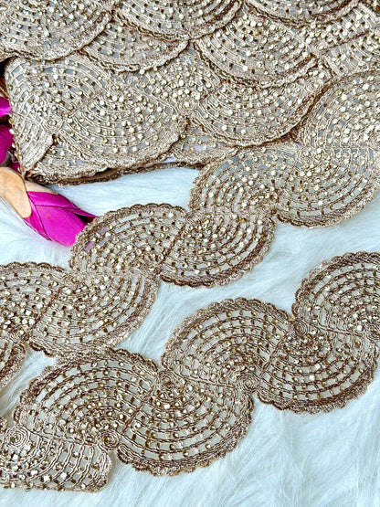 Zircon Sari Trim