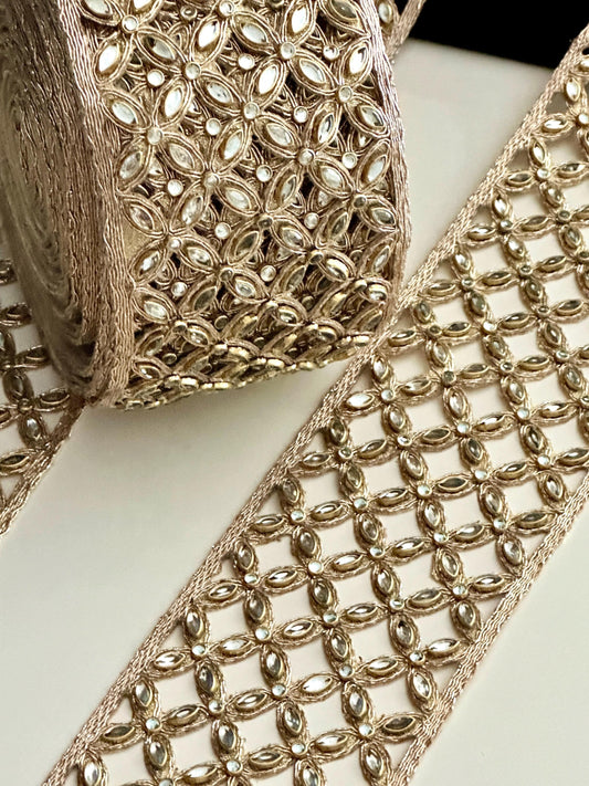 Exquisite Kundan Stone Belt