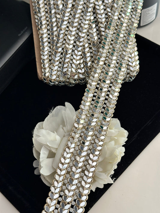 Glamorous Gold Mirror Belt