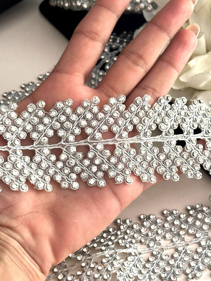 Fabric Necklace Bridal Headpiece & Wedding Veil Trim Crafting Lace