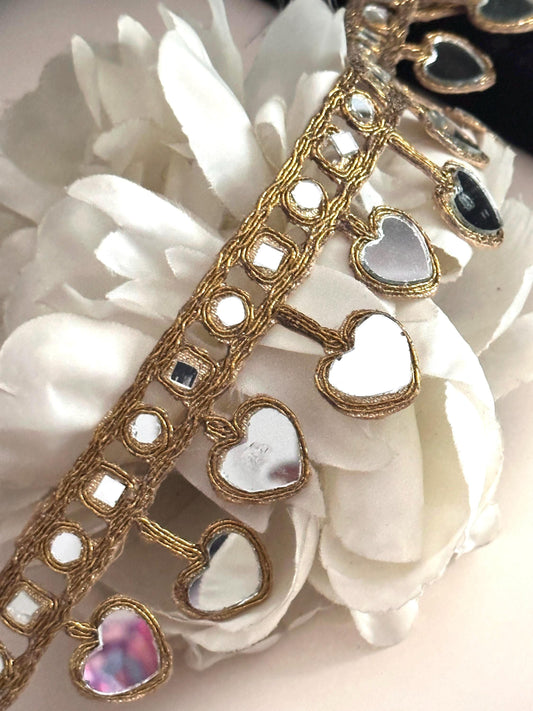 Luxury Heart Mirror Trim
