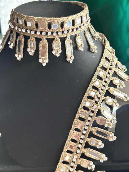 Exquisite Gold Lace Belt