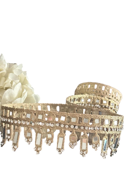 Exquisite Gold Lace Belt