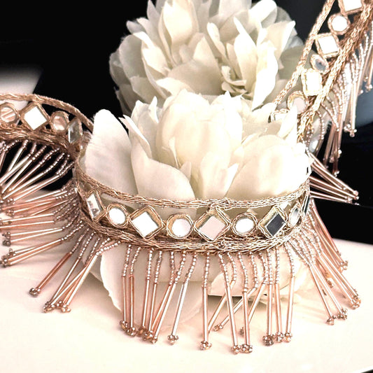 Mirror Tassel Lace