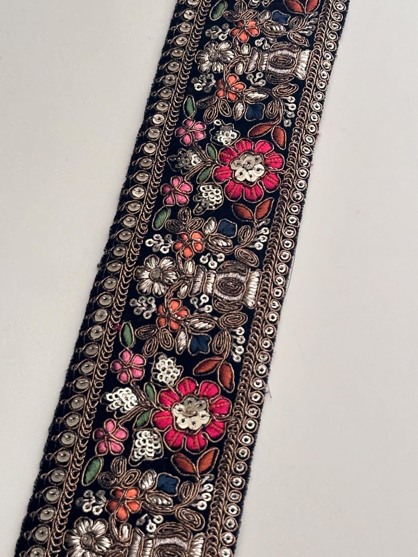 Victorian lace trim used in a DIY wedding dress project, perfect for adding vintage charm to costumes, home decor, or party decorations