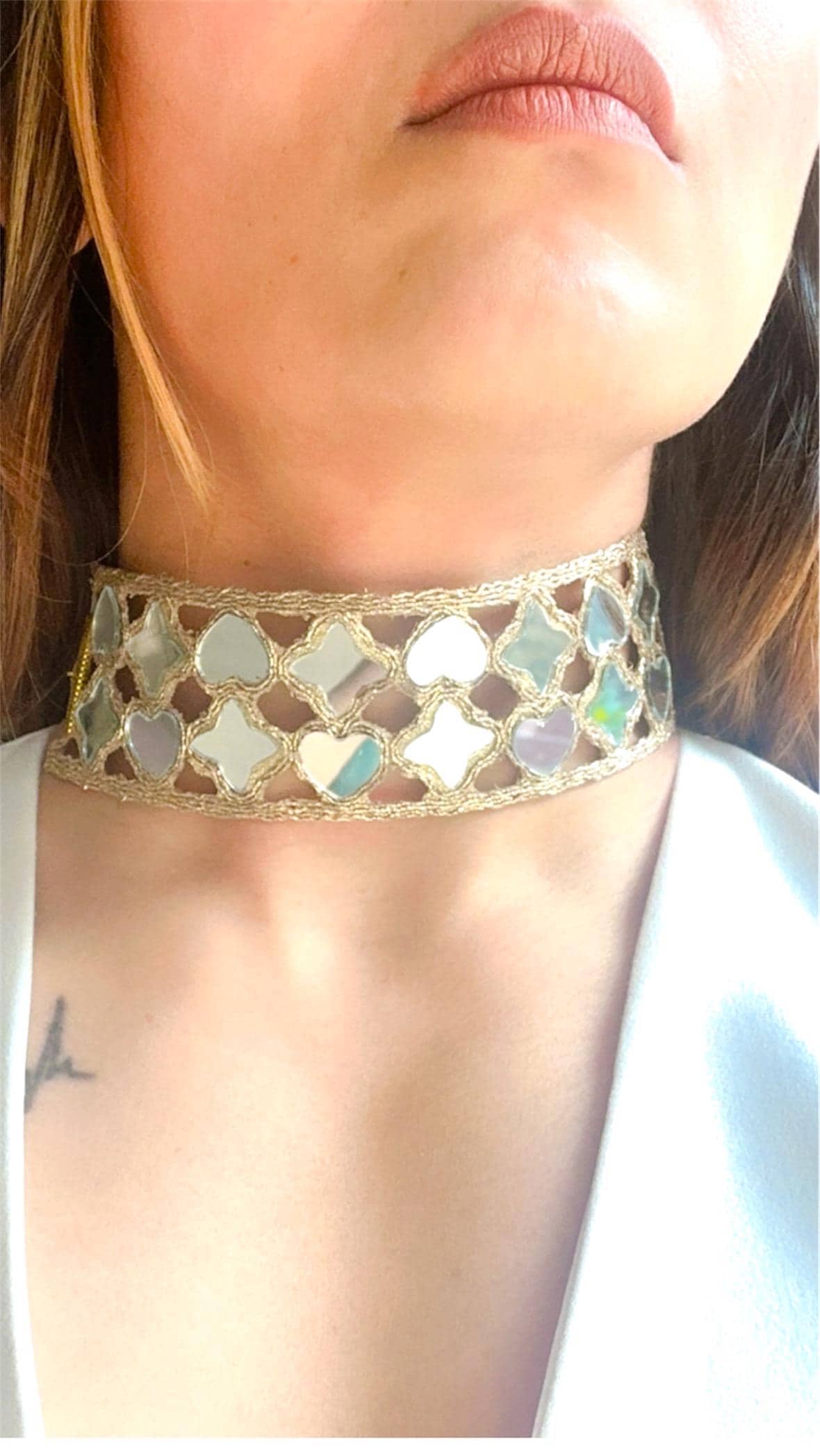 Love Choker Necklace Minimalist Love-Inspired Jewelry