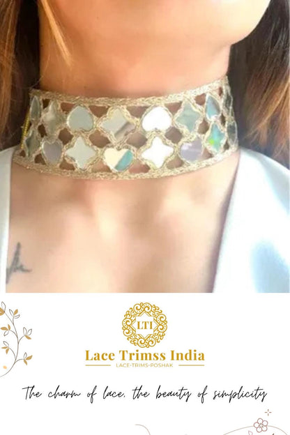 Love Choker Necklace Minimalist Love-Inspired Jewelry Dainty Everyday Necklace Gift For Her Handmade Lace Choker Party Statement Accessory
