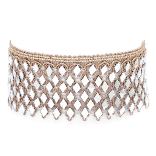 Elegant Layla Fabric Choker for Women Stylish Boho Statement Jewelry Necklace for Teen Adults Perfect