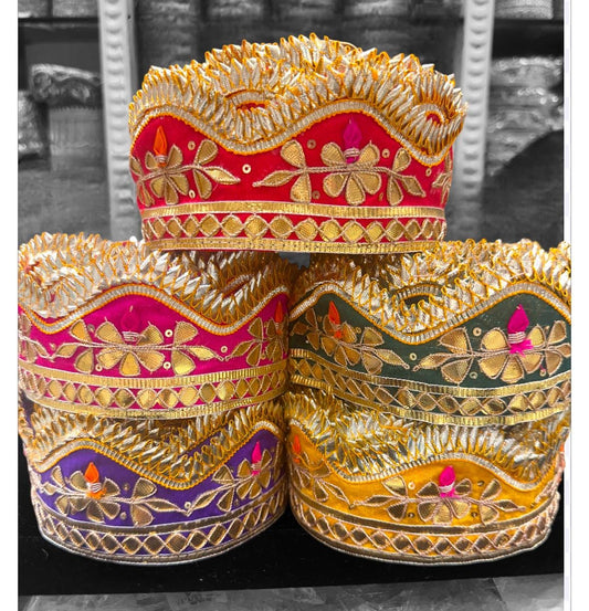 Colorful Bohemian Lace Embroidered Floral GotaPatti Ribbon