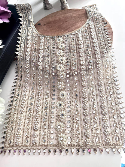 Shiny Mirror Pearl Applique