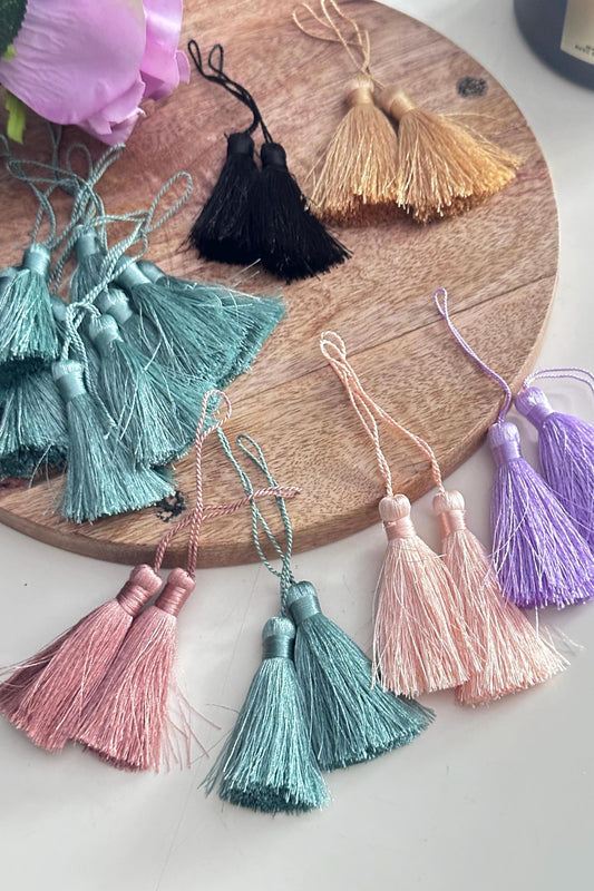 Assorted Silk Thread Tassel for Jewelry