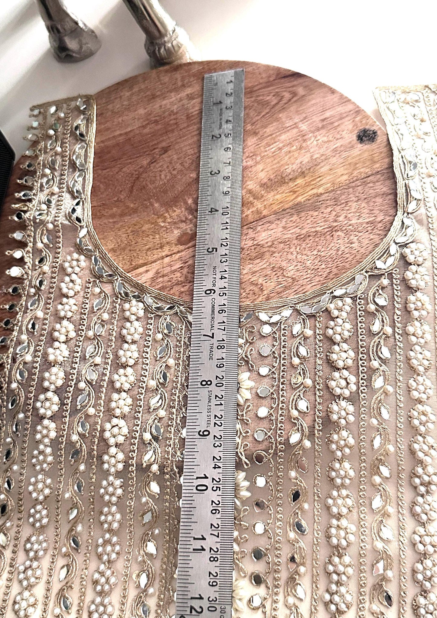Shiny Mirror Pearl Applique