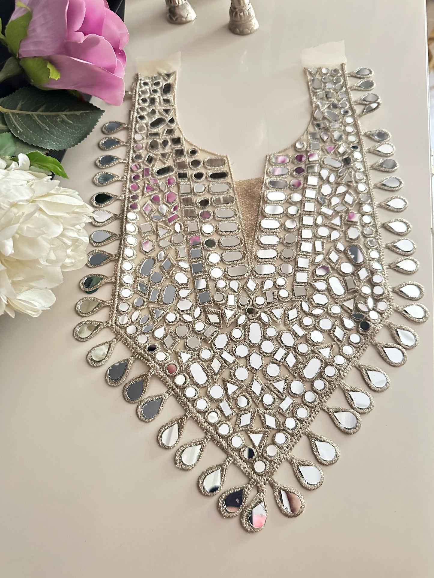 Mirror Work Applique