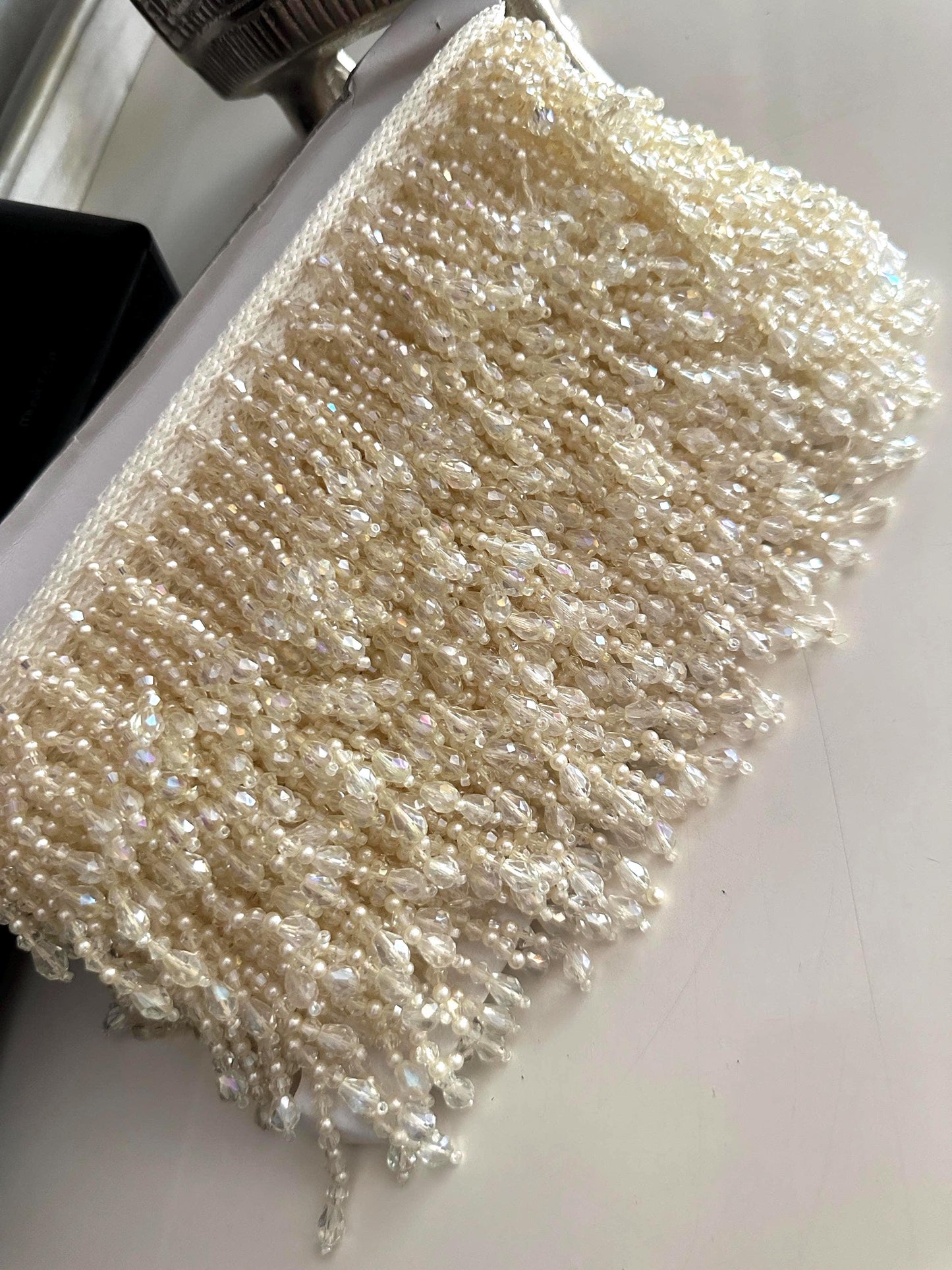 Handmade Beaded Body Necklace Fringe Choker