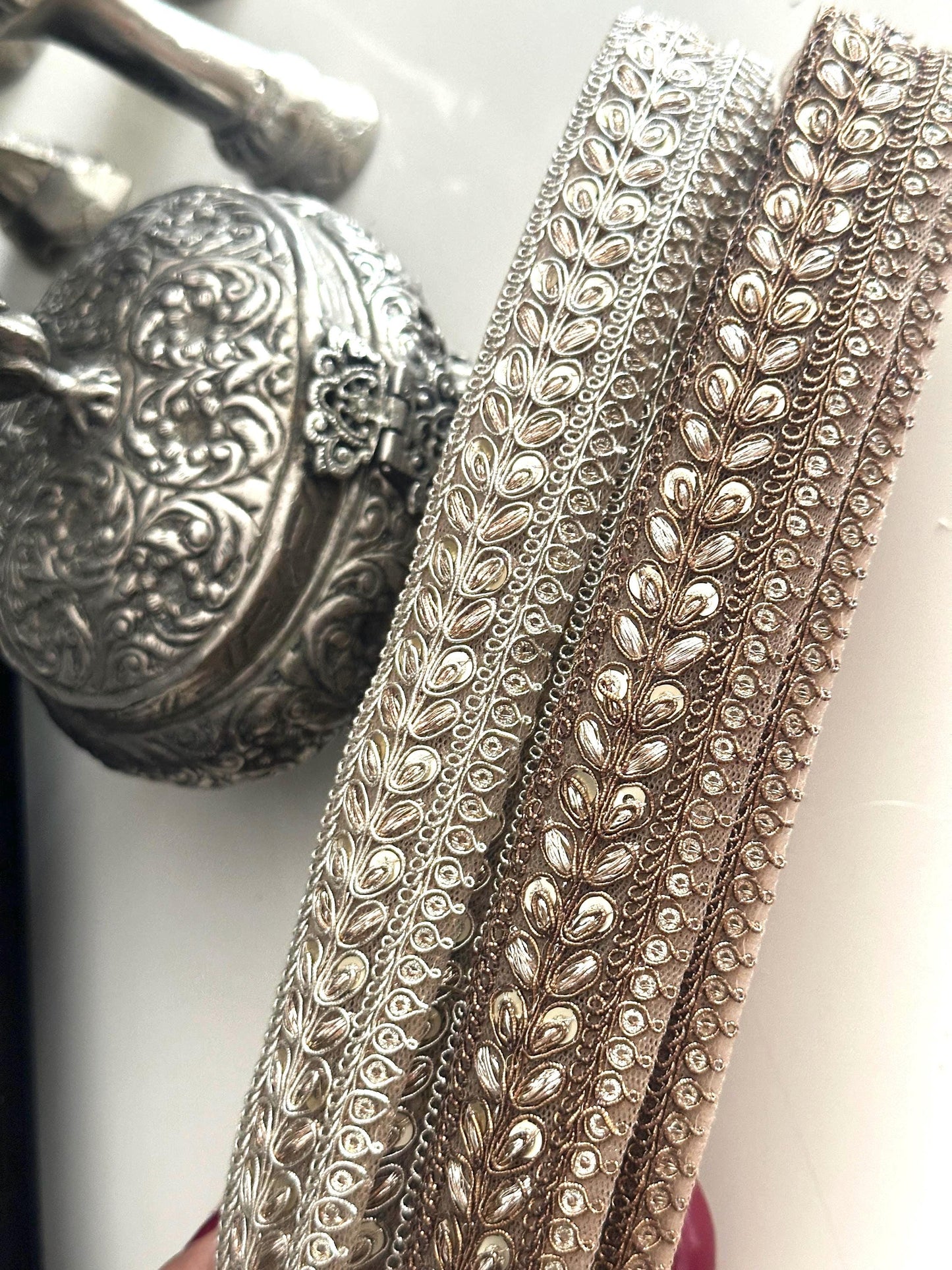 Sabyasachi Inspired Zari Lace Trim