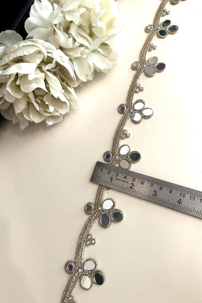 Handmade Gold Mirror Lace Trim