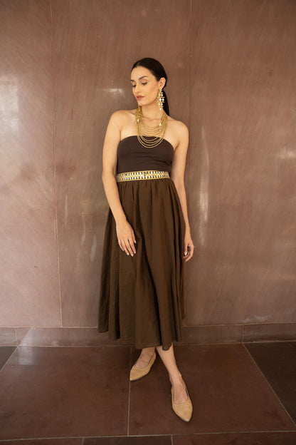 Gold Mirror Waist Belt, Bridal Waist Jewelry