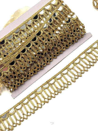 Real Mirror Tassle Hanging Crafting Ribbon