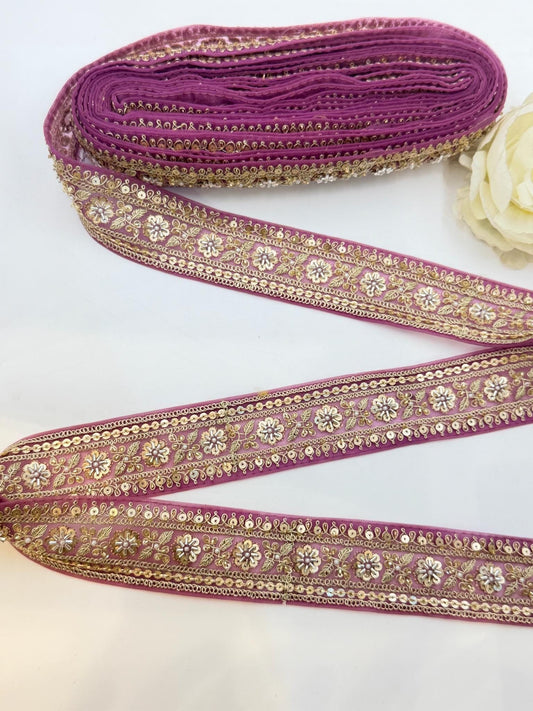 Indian Embroidered Lace Trim