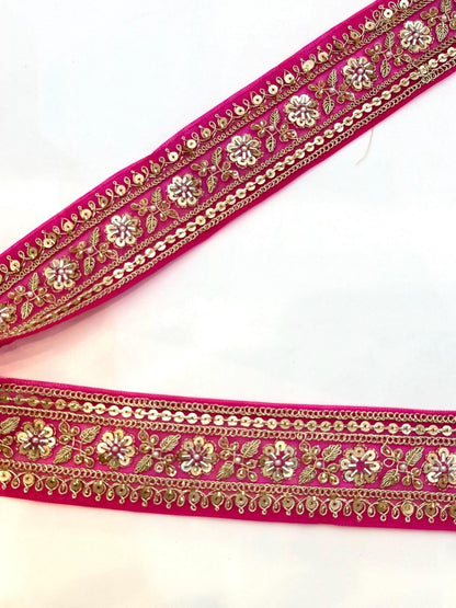 Indian Embroidered Lace Trim