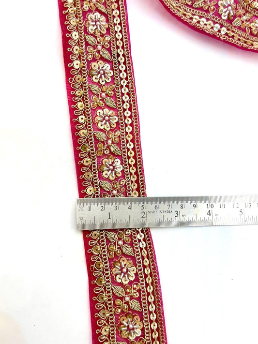 Indian Embroidered Lace Trim