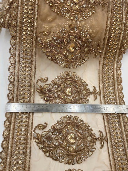 Luxury Bridal Couture Lace Border