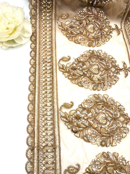 Luxury Bridal Couture Lace Border