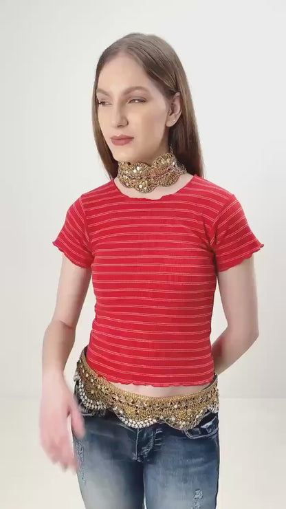 Vibrant Mirror Magic Choker