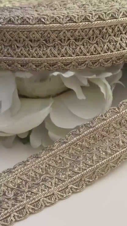 Elegant Silk Ribbon  Gold